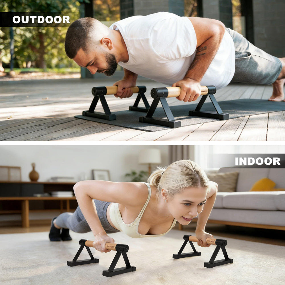 EVERYMATE in use during handstand practice demonstrating stability and control