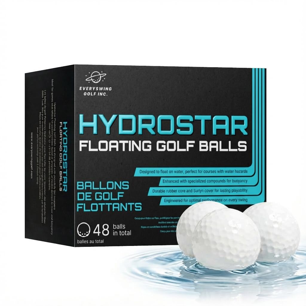 EVERYSWING GOLF front packaging showing 48-pack and benefits