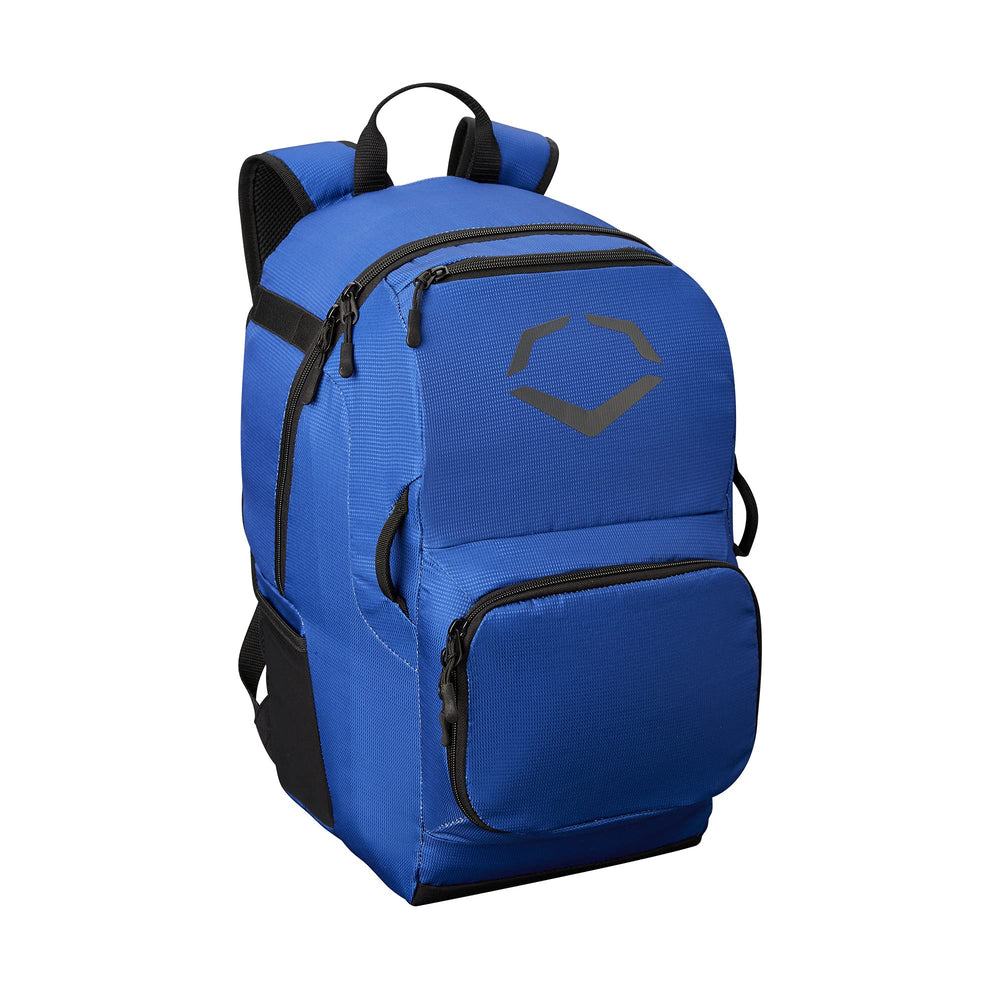 EvoShield SRZ-1 backpack front view showing silhouette and color