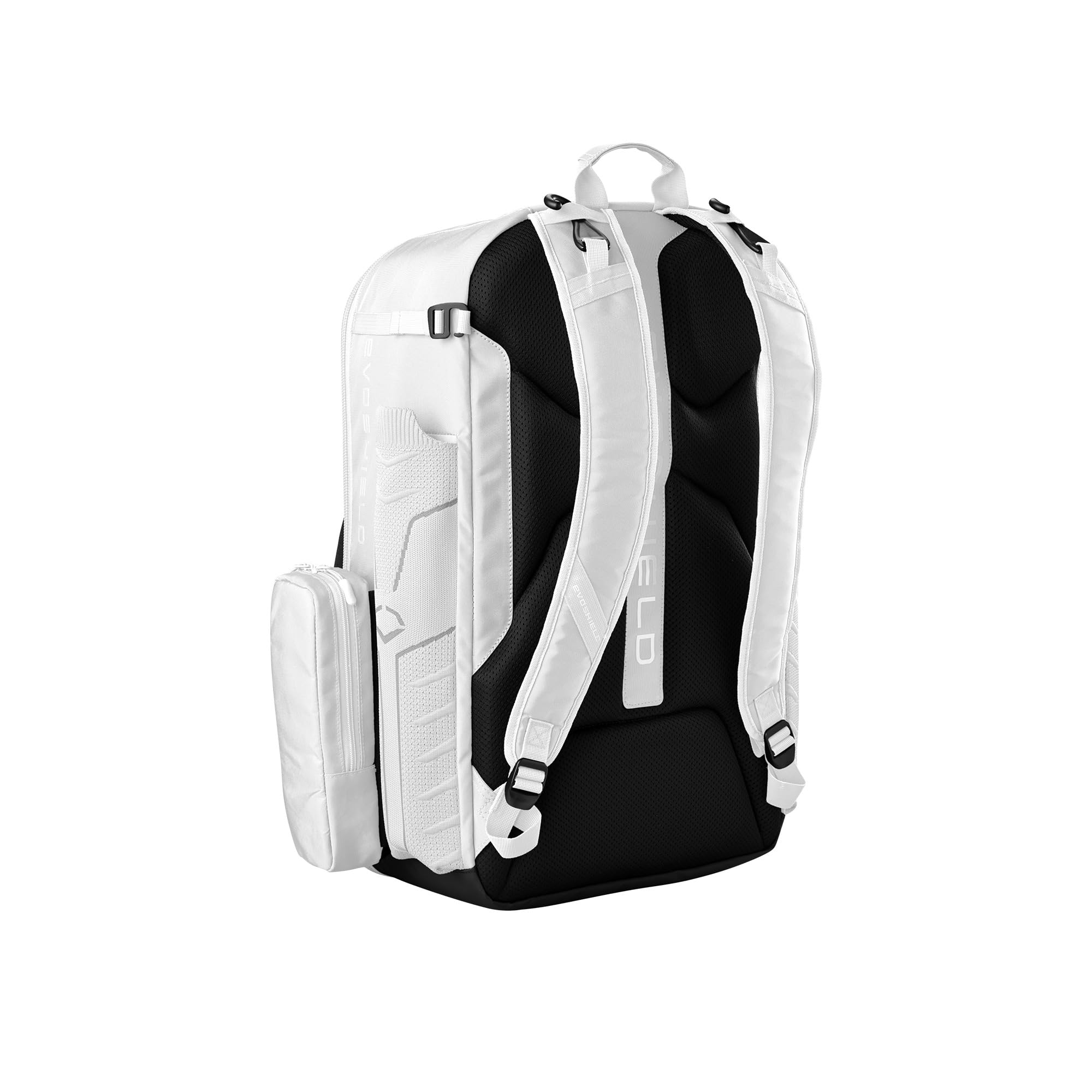 EvoShield knit bat sleeves holding four bats securely for stable transport and quick access