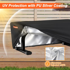 EVRBUL windproof buckles and elastic fastening securing cover in strong winds