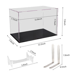 evron wall-mounted case with stainless L-brackets showing secure hanging benefit