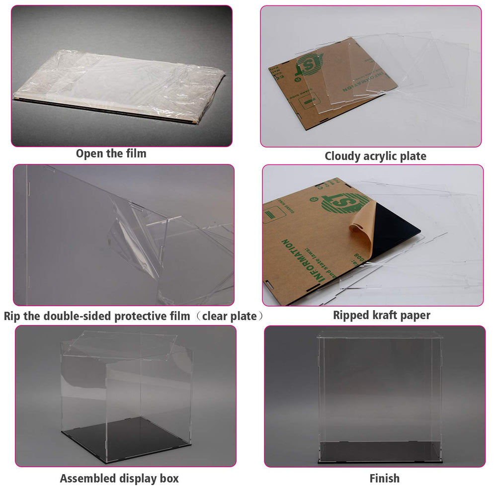 evron remove film protective layer showing easy assembly and scratch-free finish