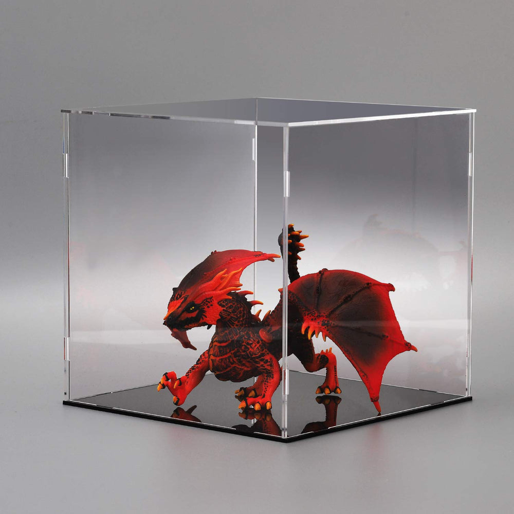 evron top view open cube with figure showing easy access and display versatility