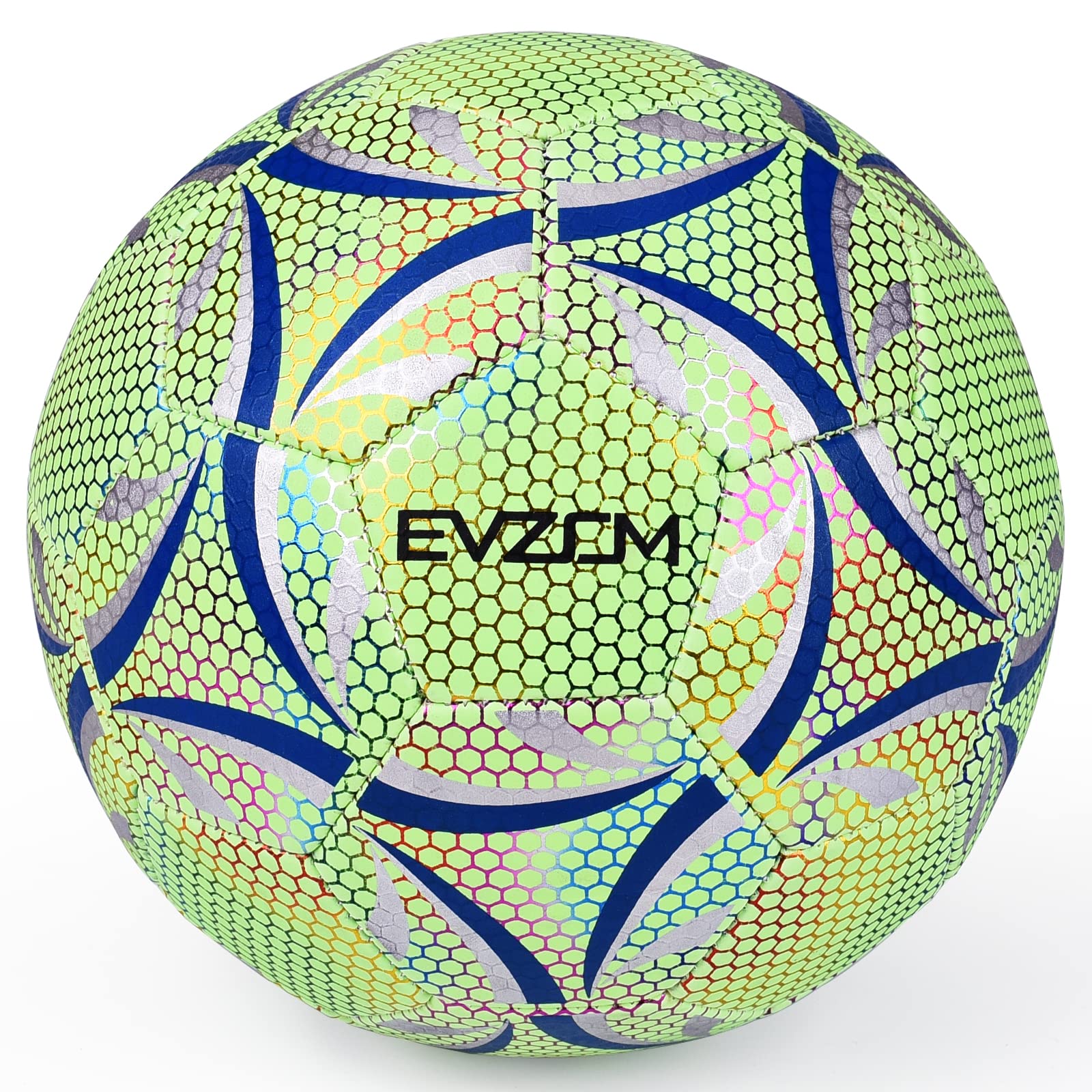 EVZOM lifestyle scene backyard game at dusk showing family-friendly fun