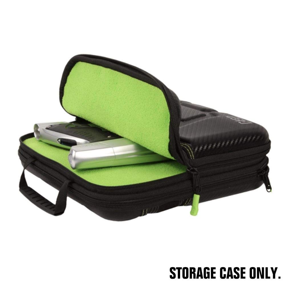 Exalt open interior revealing padded marker cradle and organized pockets