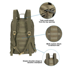 EXCELLENT ELITE SPANKER molle panel close-up enabling modular pouch attachments benefit