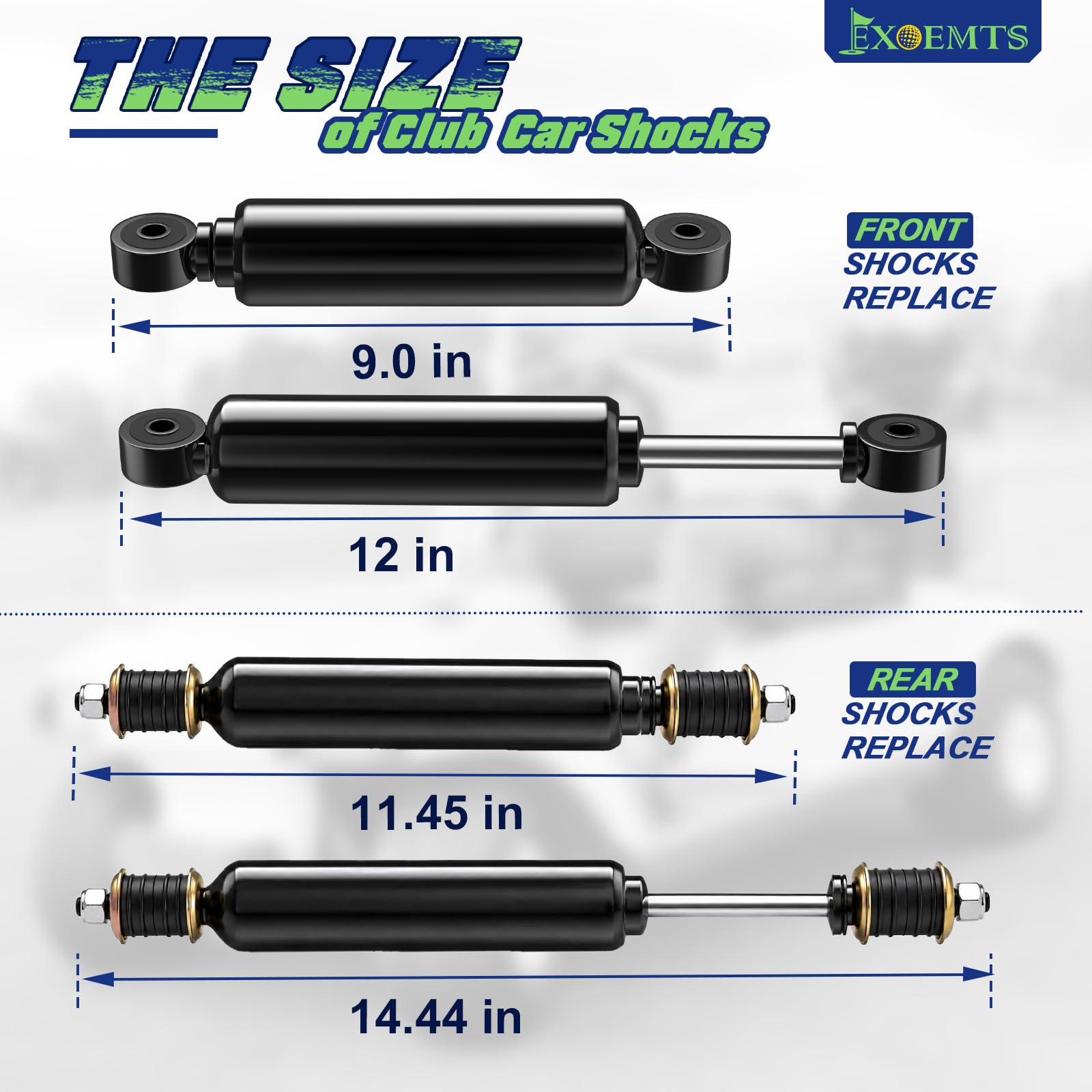 EXOEMTS rear shock installed showing better rear-end damping and reduced noise