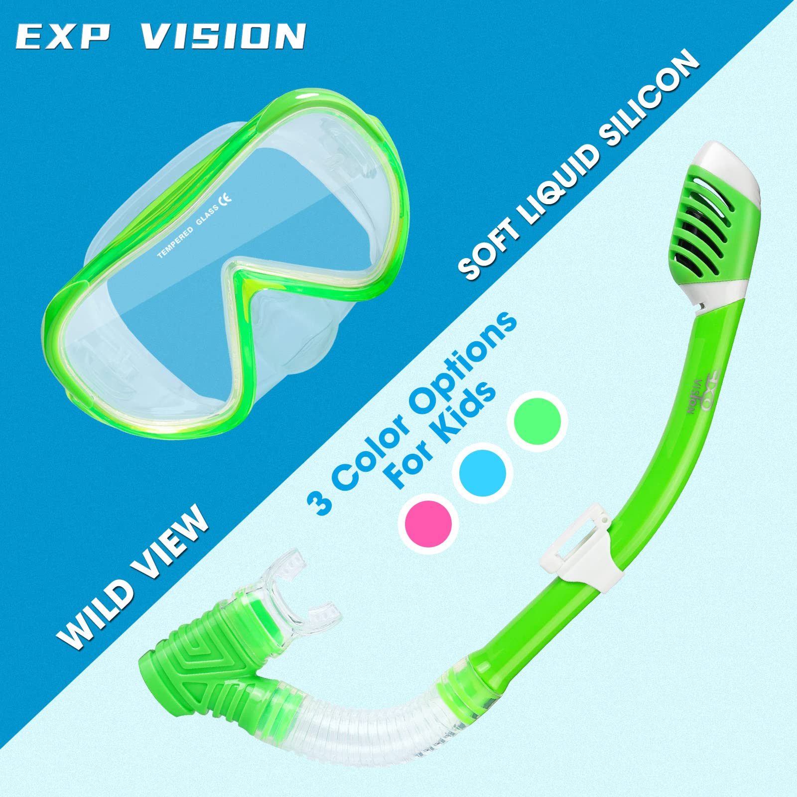 EXP VISION adjustable head strap and buckle showing secure customized fit benefit