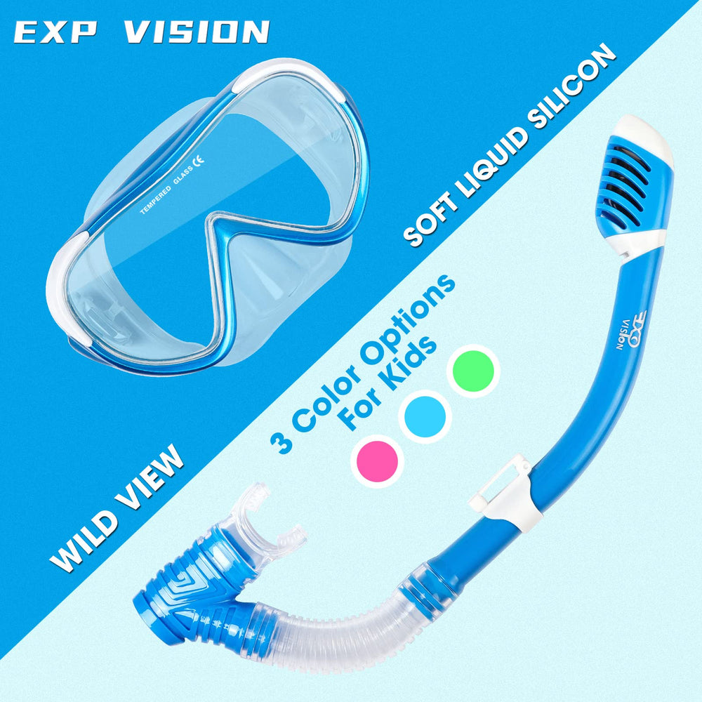 EXP VISION adjustable head strap shown for secure comfortable fit
