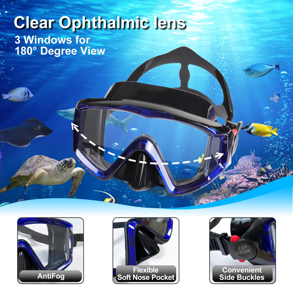 EXP VISION dry-top snorkel detail with valve for drier breathing