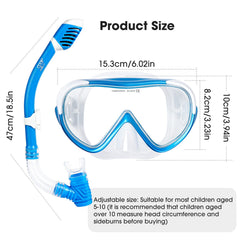 EXP VISION dry-top snorkel valve reducing water entry for safer breathing