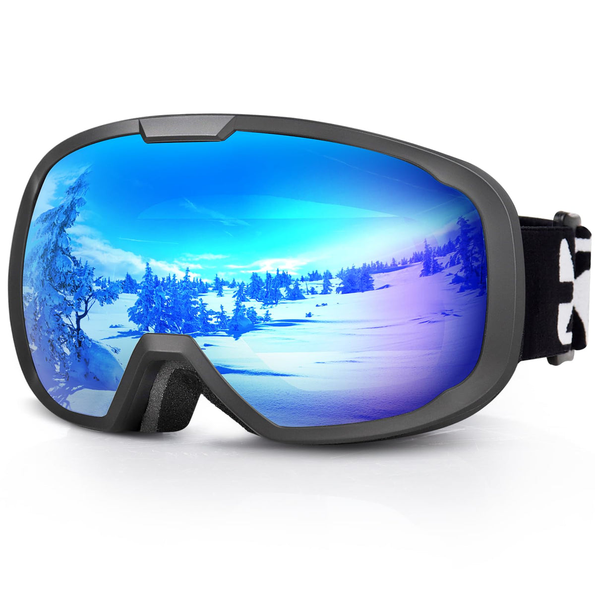 EXP VISION front view showing wide panoramic lens and clear sight