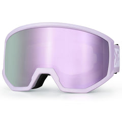 EXP VISION front view showing clear cylindrical lens and full face coverage benefit