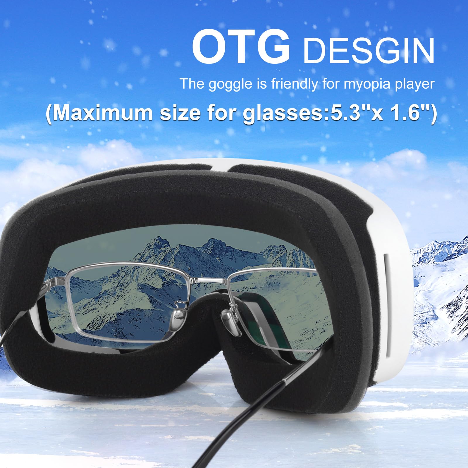 EXP VISION goggles attached to helmet for secure, helmet-compatible fit