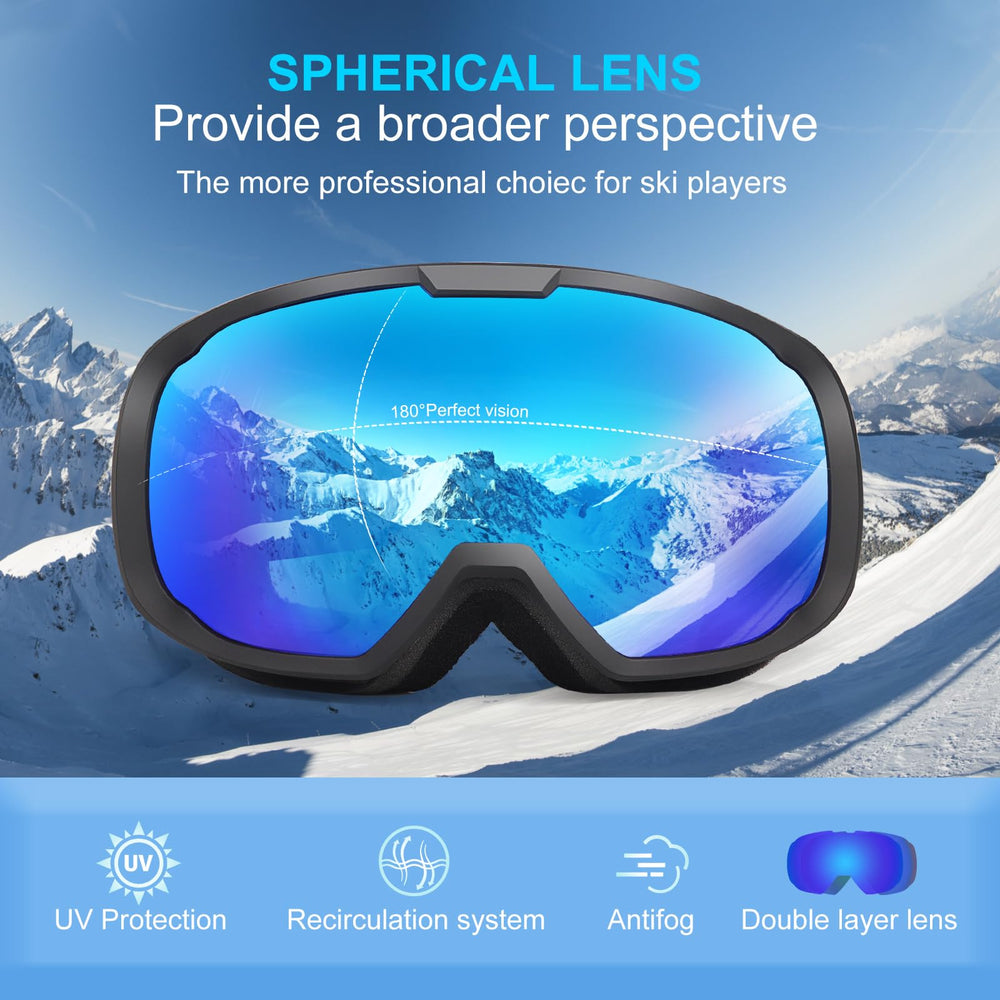 EXP VISION close-up of reflective lens highlighting anti-glare benefit