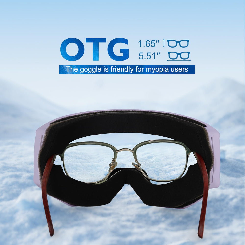 EXP VISION packaging with goggles and accessories showing ready-to-go convenience benefit