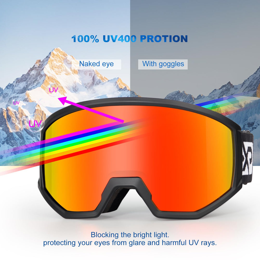 EXP VISION side profile demonstrating helmet integration and stable fit