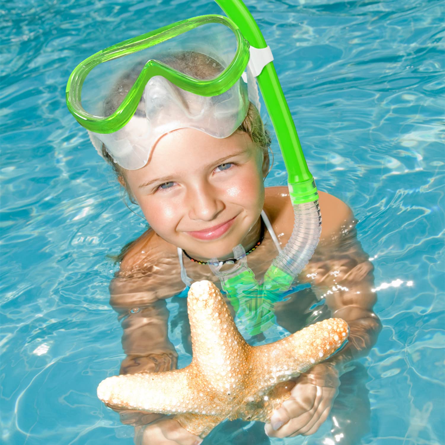 EXP VISION size comparison with toy showing suitable ages 4–14 fit benefit