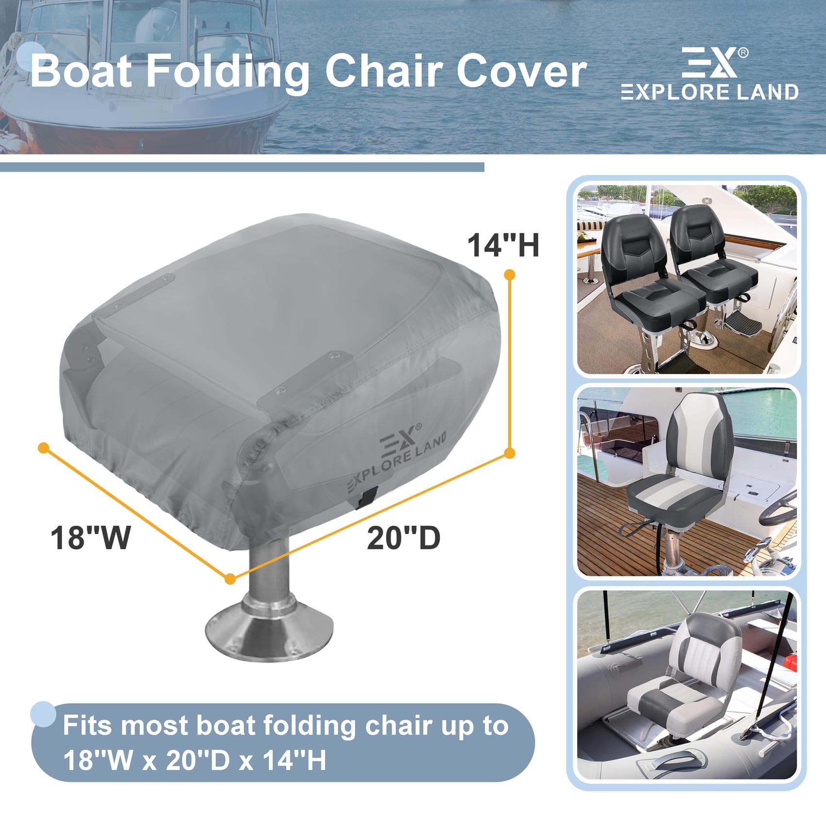 Explore Land closeup of taped seam and double stitching for durability