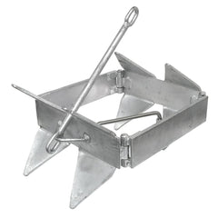 Extreme Max cube anchor front view showing box-style design and quick set benefit