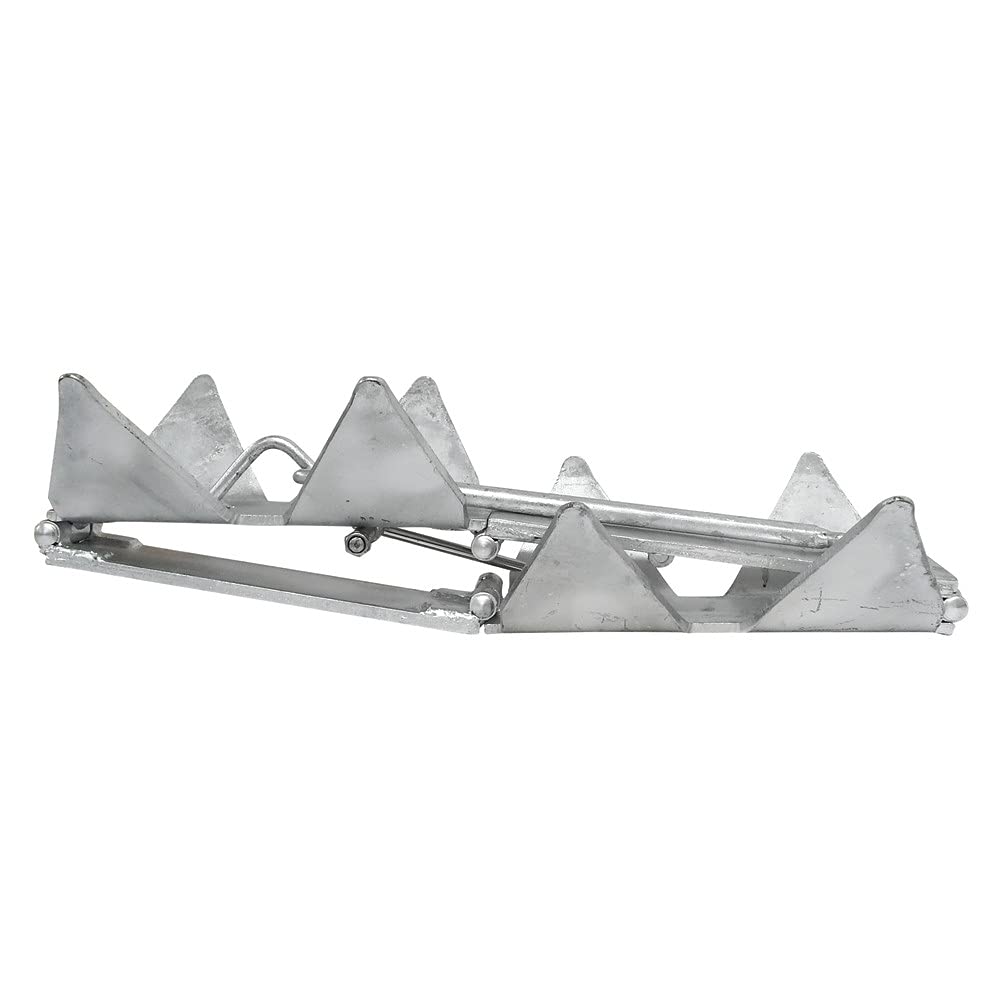 Extreme Max cube anchor set on sand bottom demonstrating reliable hold benefit