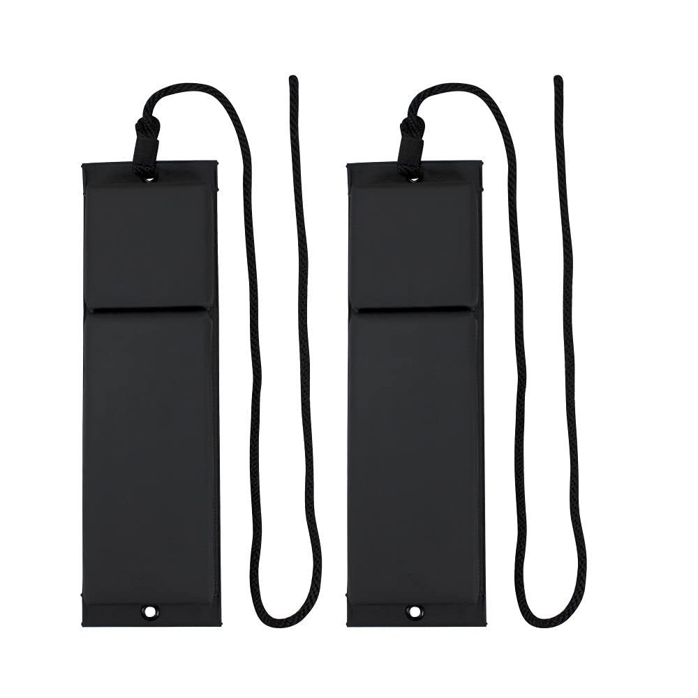Extreme Max fender lines knotted to grommet showing ready-to-use convenience