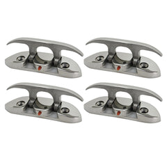 Extreme Max front view of cleat showing sleek low-profile and durable finish