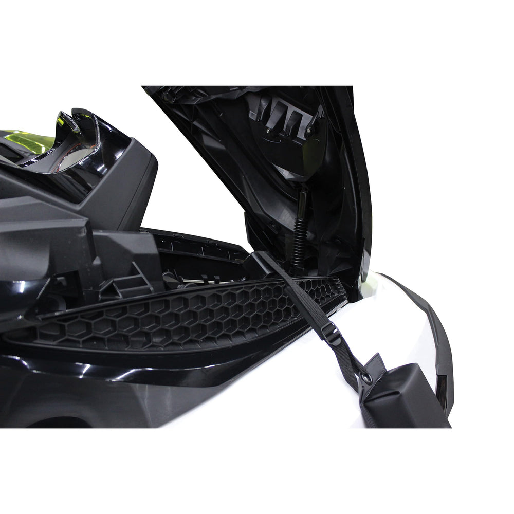 Extreme Max installed on PWC side demonstrating hull protection while docked