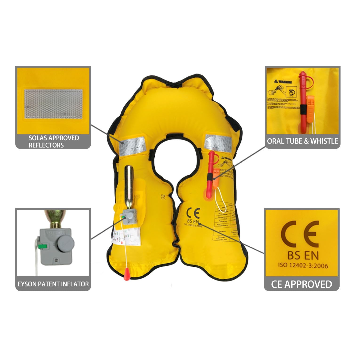 Eyson worn by paddler on calm water showing comfortable, low-profile benefit