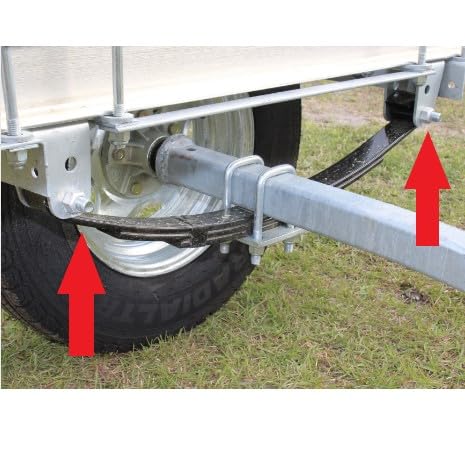 EZ Loader close-up of nylon and steel bushings highlighting corrosion resistance and secure spacing