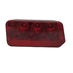 EZ Loader right taillight front view showing LED layout and bright visibility