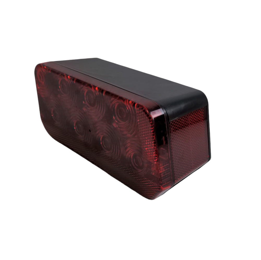 EZ Loader taillight installed on trailer demonstrating proper fit and function