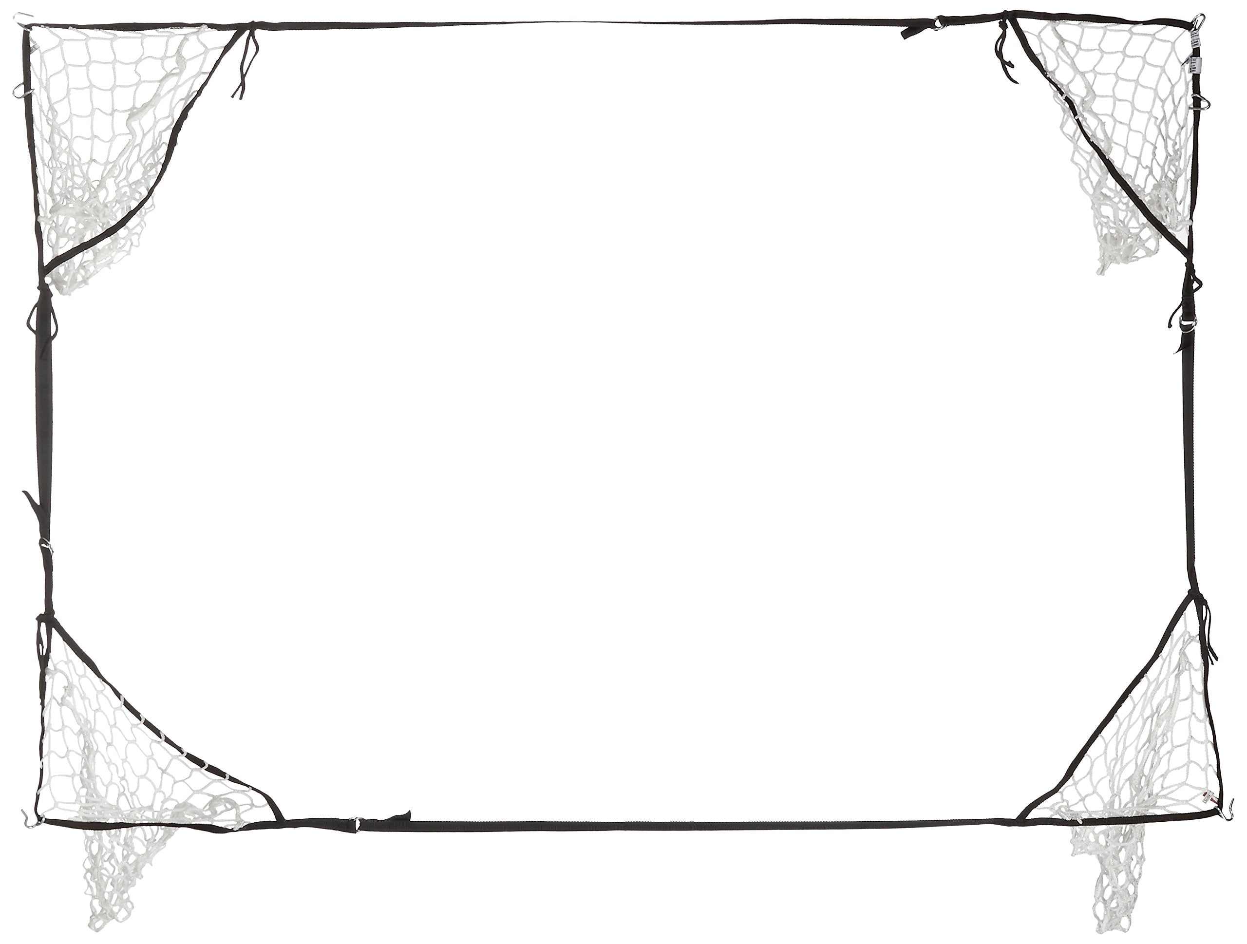 EZGoal front view of four corner pockets on goal showing clear targets for accuracy