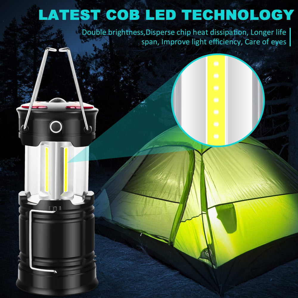 EZORKAS LANTERN close-up of COB LED array highlighting bright even illumination