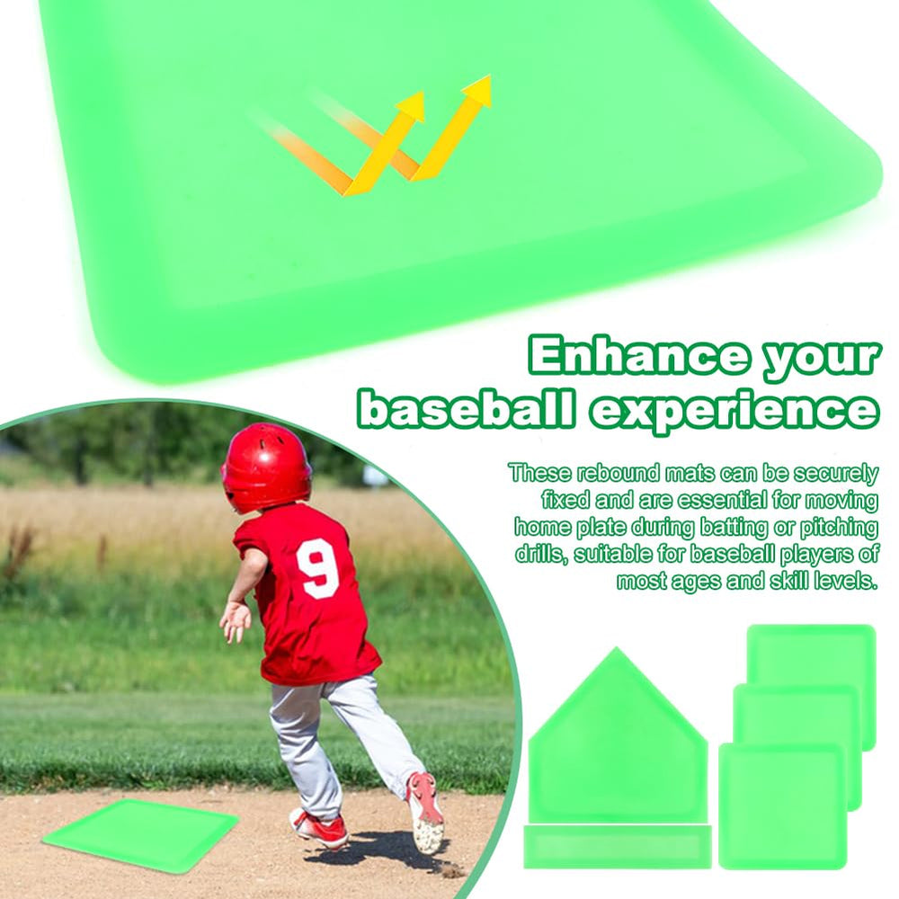 FaHuoJiuKa bases laid out during backyard game showing real-use stability