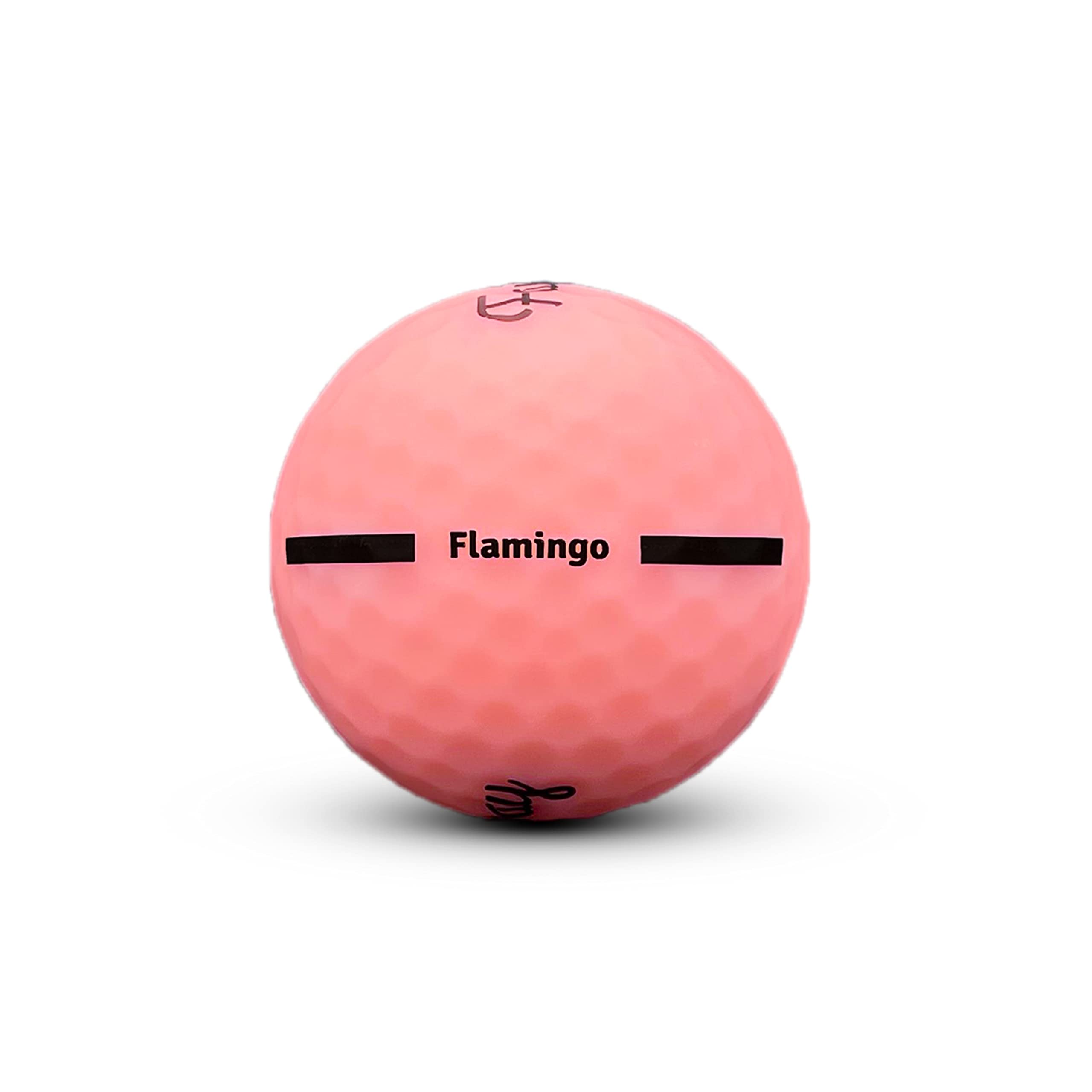 Fairway Golf dimple pattern close-up demonstrating 332 dimples for stable flight