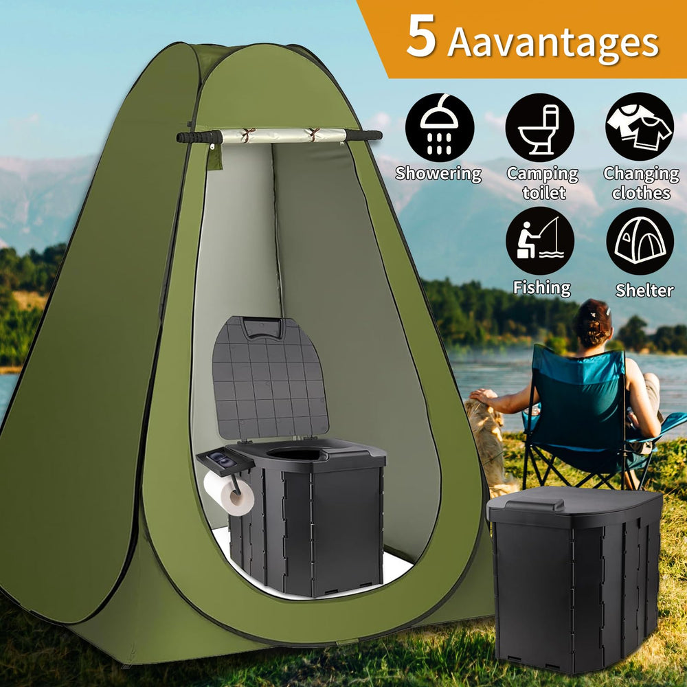 FAMILON open pop-up tent interior showing roomy 1.5m width for comfort