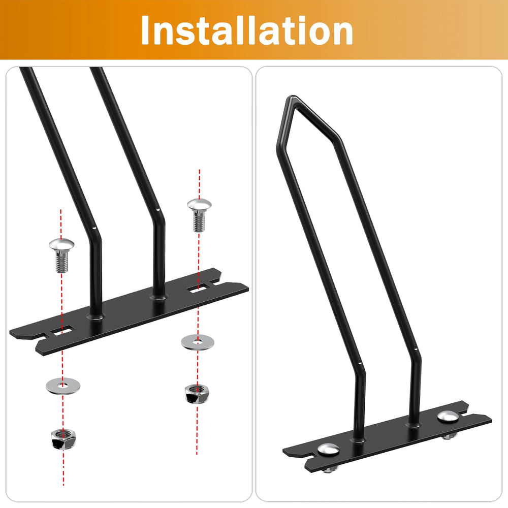Famiron CC-125 tie-down straps close detail showing reinforced straps and reliable fastening