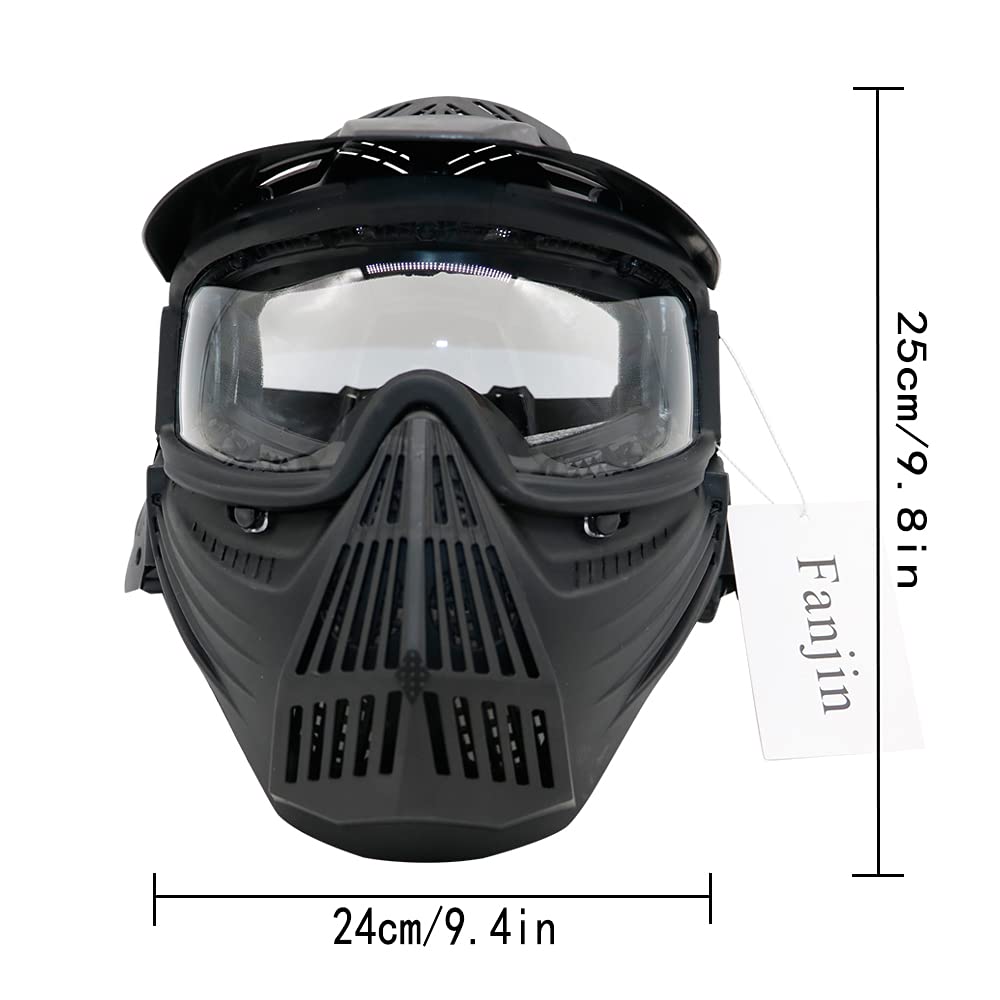 Fanjin closeup of polycarbonate lens highlighting impact clarity