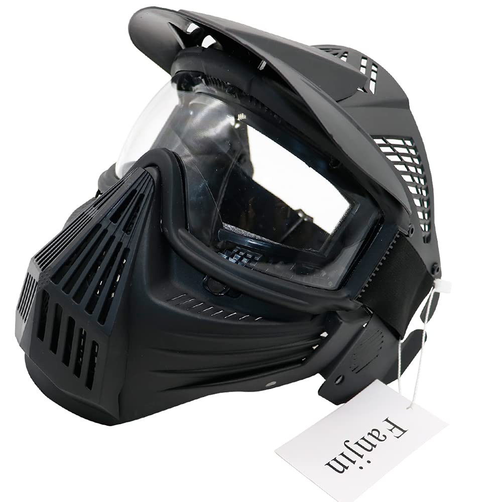 Fanjin front view full-face mask showing full coverage and tactical look