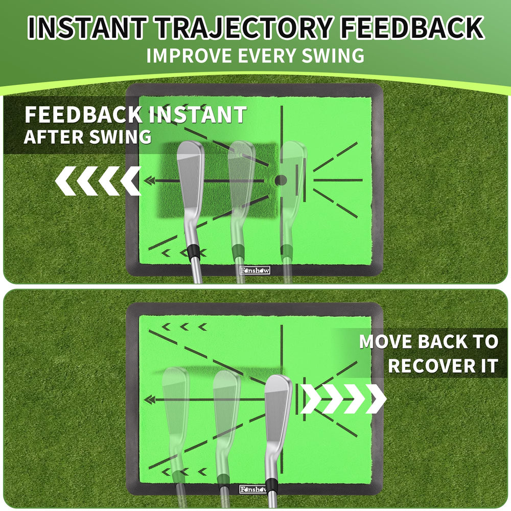 Fanshaw backyard practice setup with hitting net showing home simulator readiness