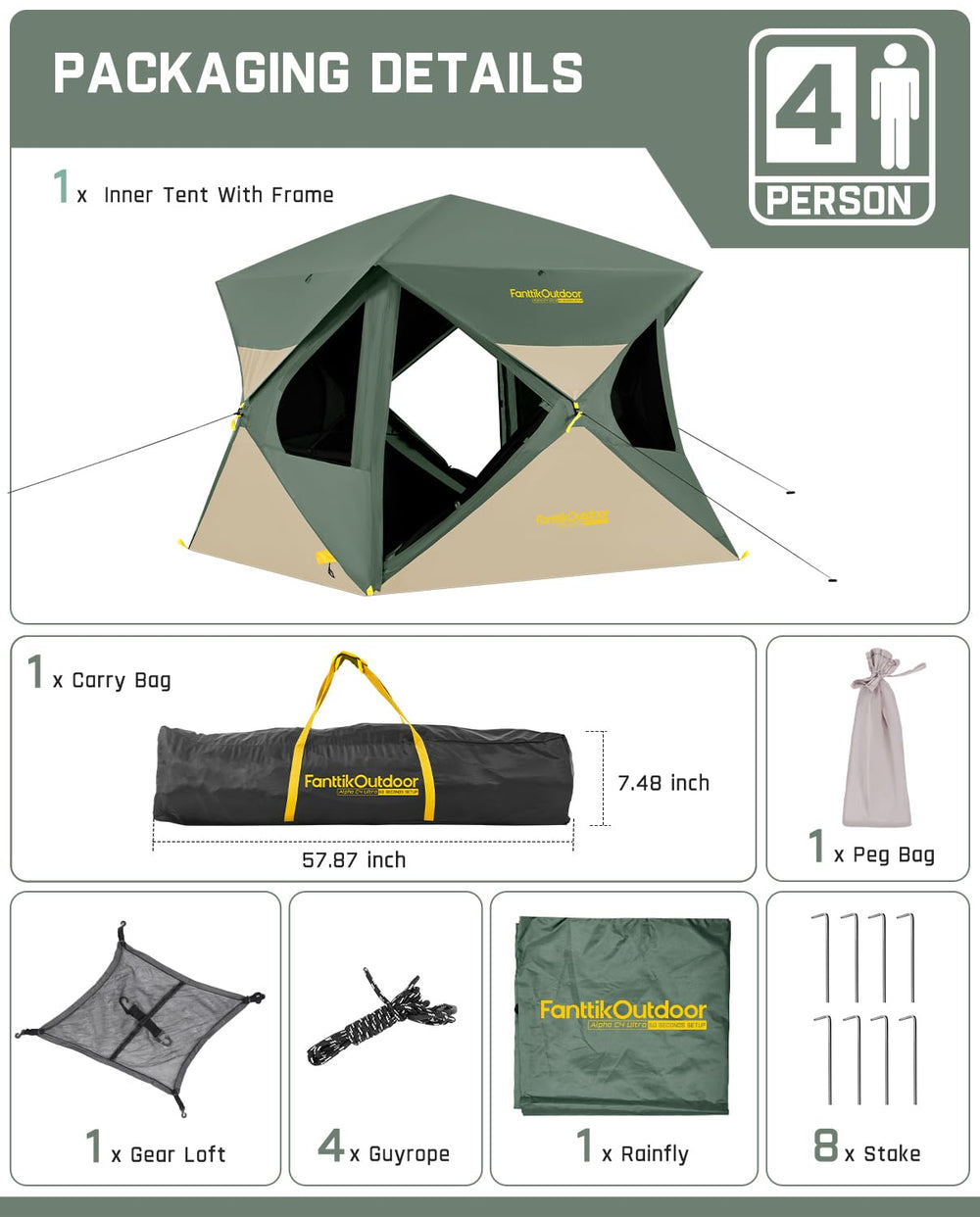 FanttikOutdoor tent set with truck and gear showing overlanding convenience benefit