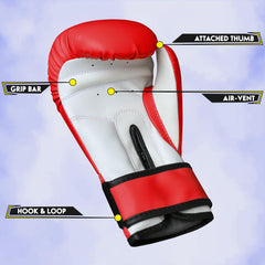 Farabi Sports side profile highlighting glove contour and impact protection benefit