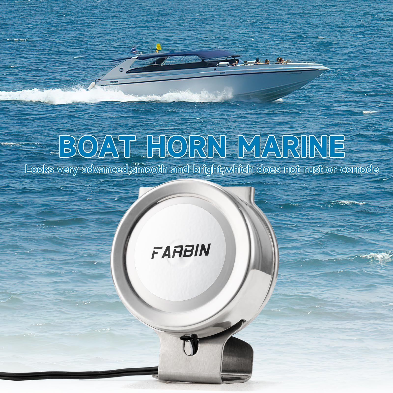 FARBIN stainless steel close-up detail highlighting corrosion resistance benefit