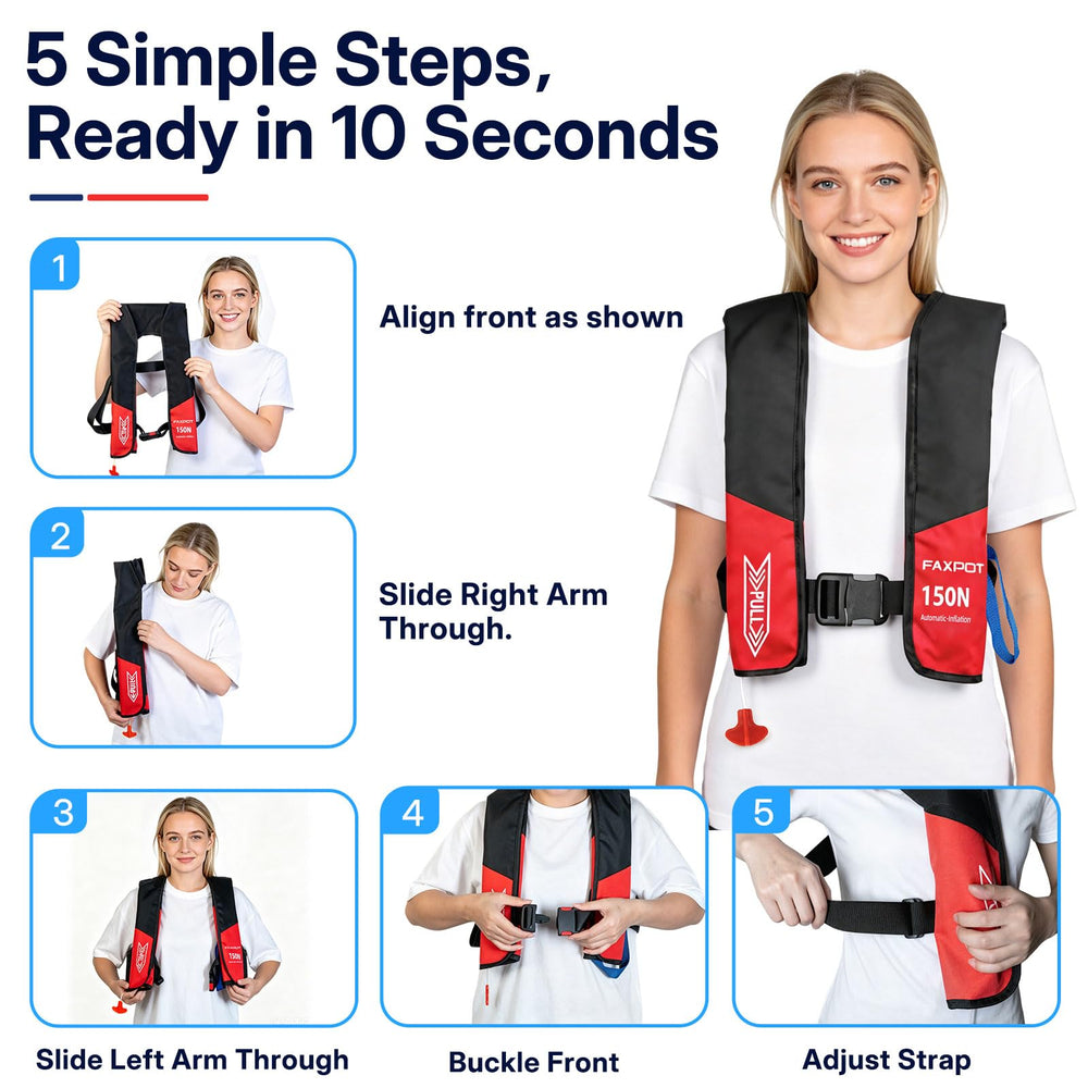 Faxpot bright rescue rope laying on water to aid quick recovery