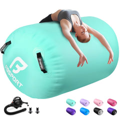FBSPORT air roller front view showing stable training surface and safety