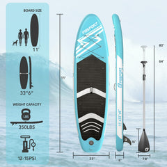 FBSPORT close-up of non-slip brushed deck pad enhancing grip and safety