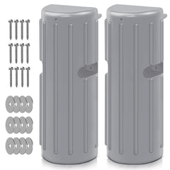 FBULWSEC dock bumper side profile demonstrating rounded guide shape benefit