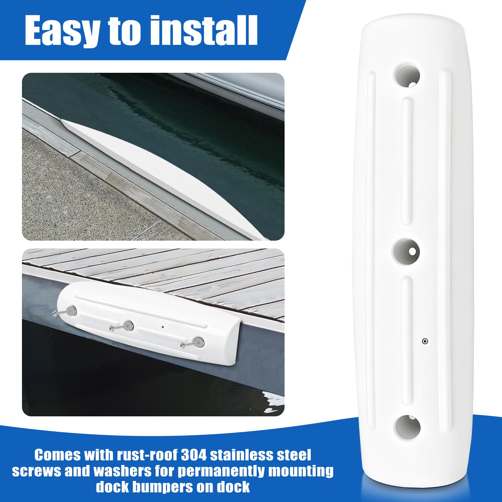 FBULWSEC bumper beside ruler showing 16.7-inch size for correct fit
